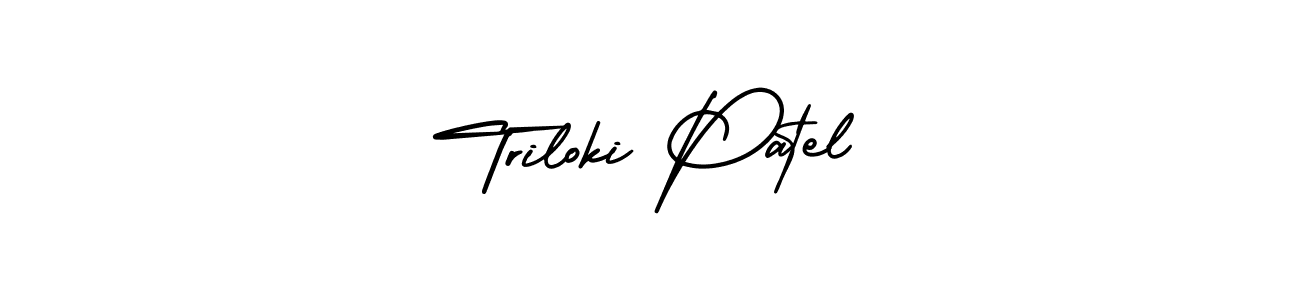 Also we have Triloki Patel name is the best signature style. Create professional handwritten signature collection using AmerikaSignatureDemo-Regular autograph style. Triloki Patel signature style 3 images and pictures png