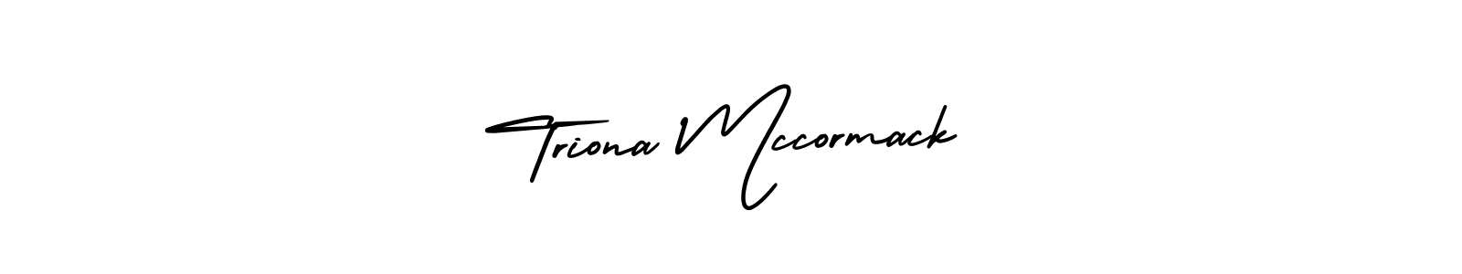 AmerikaSignatureDemo-Regular is a professional signature style that is perfect for those who want to add a touch of class to their signature. It is also a great choice for those who want to make their signature more unique. Get Triona Mccormack name to fancy signature for free. Triona Mccormack signature style 3 images and pictures png