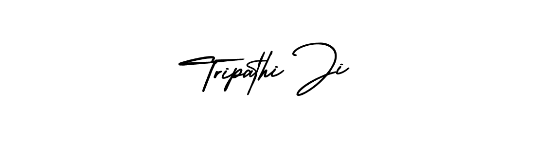 Tripathi Ji stylish signature style. Best Handwritten Sign (AmerikaSignatureDemo-Regular) for my name. Handwritten Signature Collection Ideas for my name Tripathi Ji. Tripathi Ji signature style 3 images and pictures png