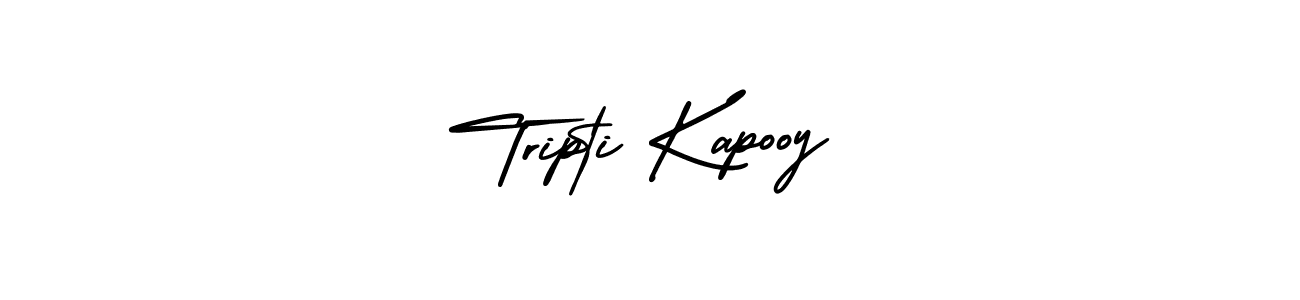 Use a signature maker to create a handwritten signature online. With this signature software, you can design (AmerikaSignatureDemo-Regular) your own signature for name Tripti Kapooy. Tripti Kapooy signature style 3 images and pictures png