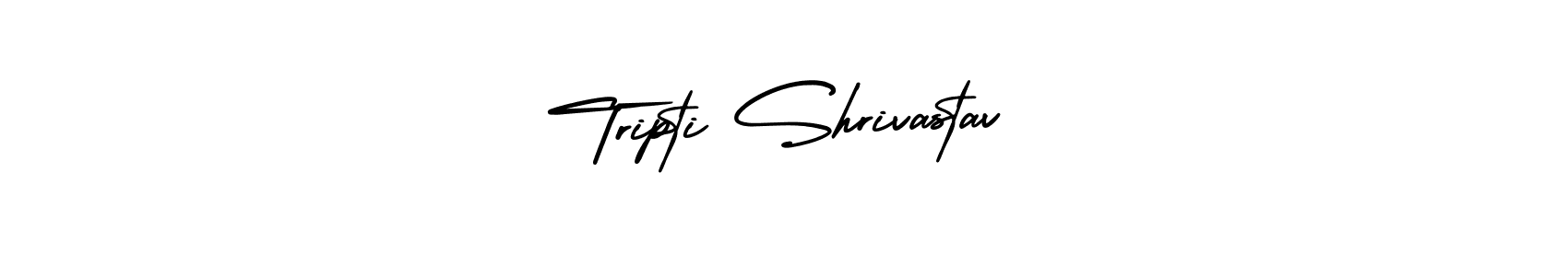 The best way (AmerikaSignatureDemo-Regular) to make a short signature is to pick only two or three words in your name. The name Tripti Shrivastav include a total of six letters. For converting this name. Tripti Shrivastav signature style 3 images and pictures png