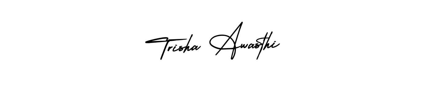 Once you've used our free online signature maker to create your best signature AmerikaSignatureDemo-Regular style, it's time to enjoy all of the benefits that Trisha Awasthi name signing documents. Trisha Awasthi signature style 3 images and pictures png