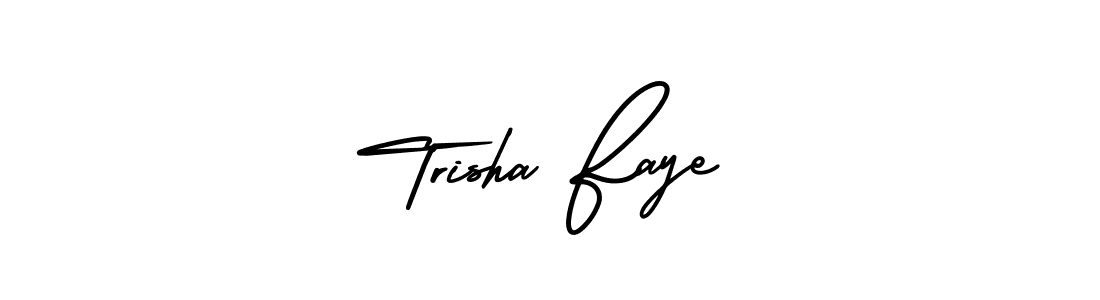 Similarly AmerikaSignatureDemo-Regular is the best handwritten signature design. Signature creator online .You can use it as an online autograph creator for name Trisha Faye. Trisha Faye signature style 3 images and pictures png