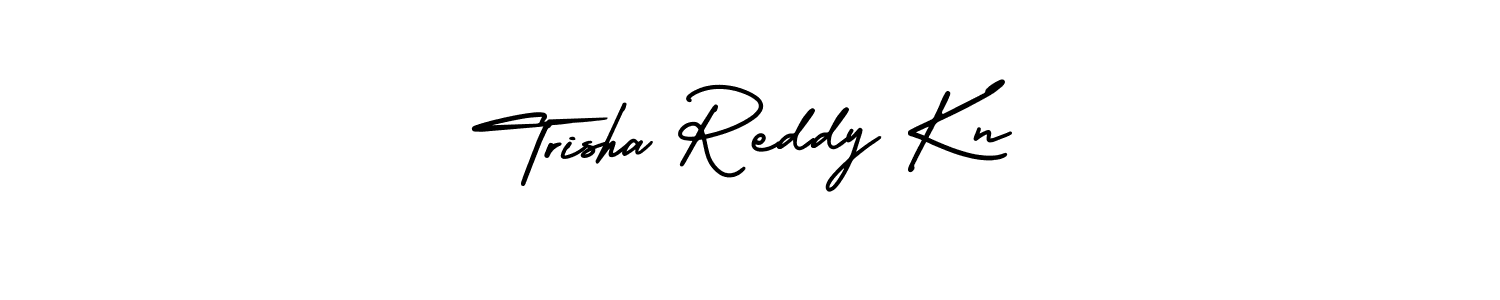 Create a beautiful signature design for name Trisha Reddy Kn. With this signature (AmerikaSignatureDemo-Regular) fonts, you can make a handwritten signature for free. Trisha Reddy Kn signature style 3 images and pictures png