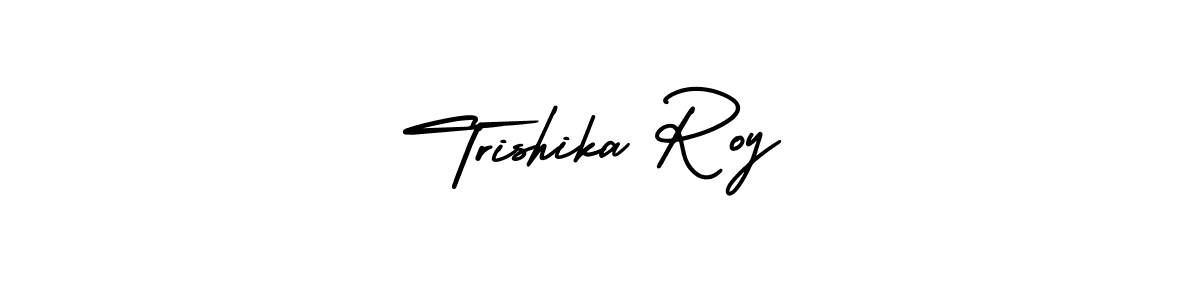 Make a beautiful signature design for name Trishika Roy. Use this online signature maker to create a handwritten signature for free. Trishika Roy signature style 3 images and pictures png
