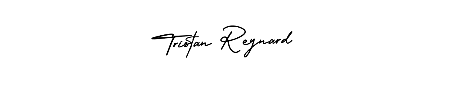 How to Draw Tristan Reynard signature style? AmerikaSignatureDemo-Regular is a latest design signature styles for name Tristan Reynard. Tristan Reynard signature style 3 images and pictures png