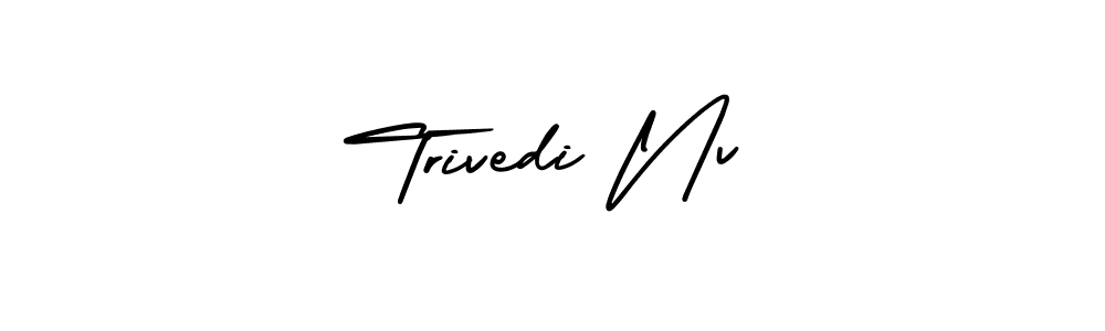 You can use this online signature creator to create a handwritten signature for the name Trivedi Nv. This is the best online autograph maker. Trivedi Nv signature style 3 images and pictures png