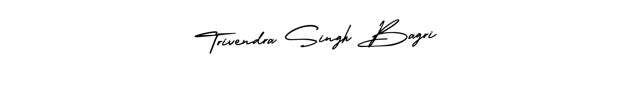 Trivendra Singh Bagri stylish signature style. Best Handwritten Sign (AmerikaSignatureDemo-Regular) for my name. Handwritten Signature Collection Ideas for my name Trivendra Singh Bagri. Trivendra Singh Bagri signature style 3 images and pictures png