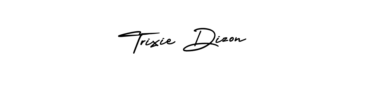 Here are the top 10 professional signature styles for the name Trixie Dizon. These are the best autograph styles you can use for your name. Trixie Dizon signature style 3 images and pictures png
