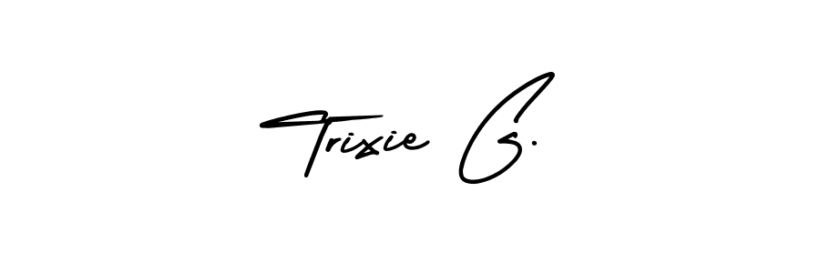 Here are the top 10 professional signature styles for the name Trixie G.. These are the best autograph styles you can use for your name. Trixie G. signature style 3 images and pictures png