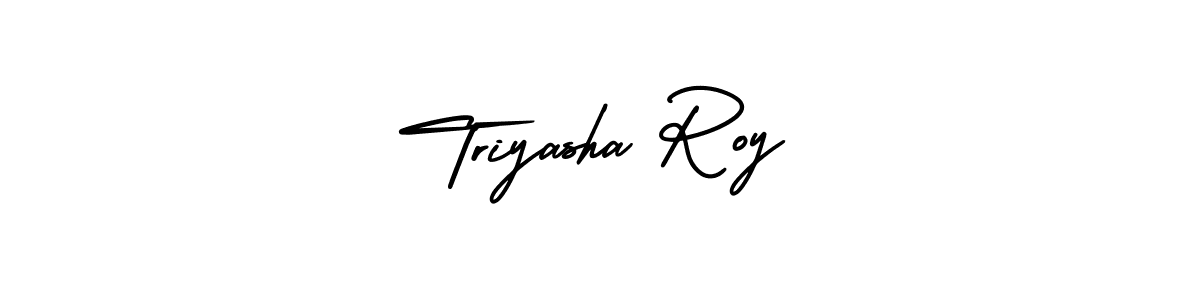 Also we have Triyasha Roy name is the best signature style. Create professional handwritten signature collection using AmerikaSignatureDemo-Regular autograph style. Triyasha Roy signature style 3 images and pictures png