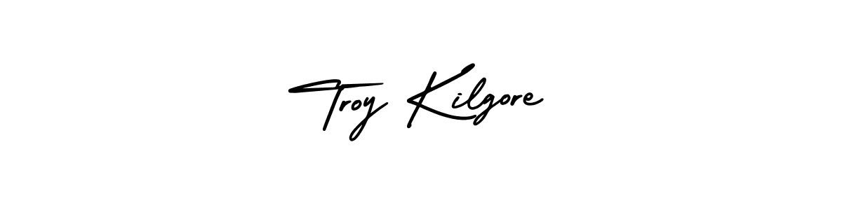 Troy Kilgore stylish signature style. Best Handwritten Sign (AmerikaSignatureDemo-Regular) for my name. Handwritten Signature Collection Ideas for my name Troy Kilgore. Troy Kilgore signature style 3 images and pictures png