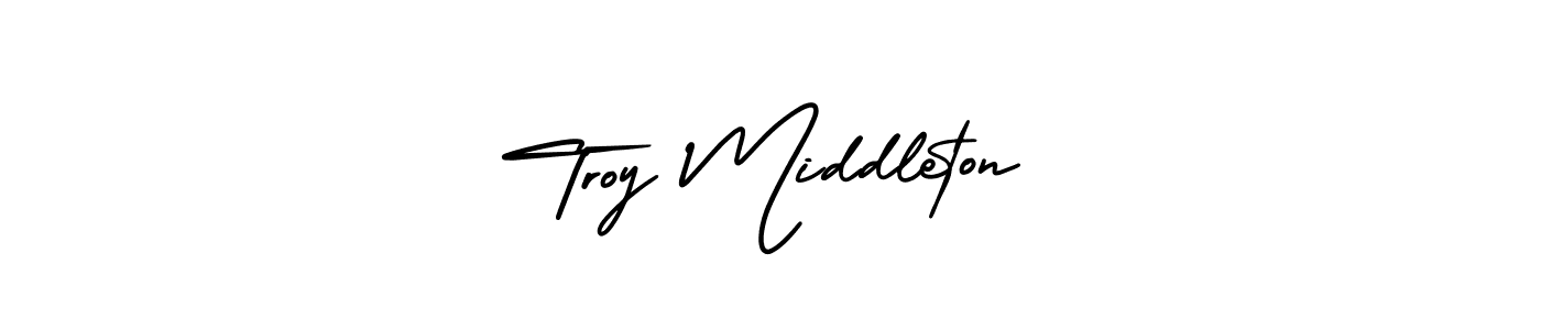 Best and Professional Signature Style for Troy Middleton. AmerikaSignatureDemo-Regular Best Signature Style Collection. Troy Middleton signature style 3 images and pictures png