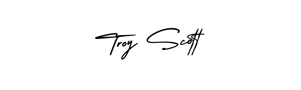 Also we have Troy Scott name is the best signature style. Create professional handwritten signature collection using AmerikaSignatureDemo-Regular autograph style. Troy Scott signature style 3 images and pictures png