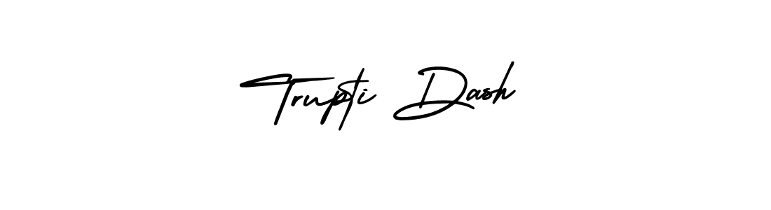 How to Draw Trupti Dash signature style? AmerikaSignatureDemo-Regular is a latest design signature styles for name Trupti Dash. Trupti Dash signature style 3 images and pictures png