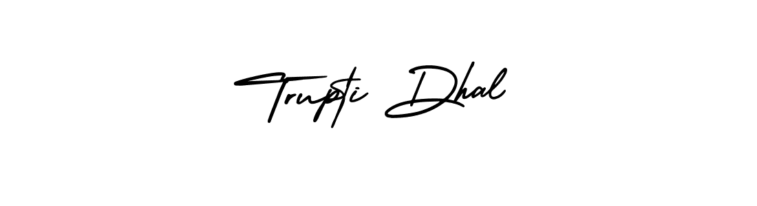 Make a beautiful signature design for name Trupti Dhal. Use this online signature maker to create a handwritten signature for free. Trupti Dhal signature style 3 images and pictures png