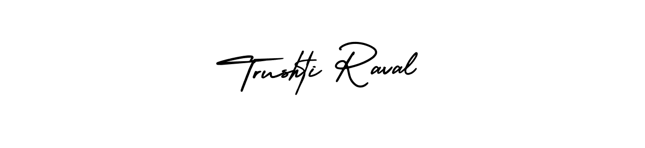 Once you've used our free online signature maker to create your best signature AmerikaSignatureDemo-Regular style, it's time to enjoy all of the benefits that Trushti Raval name signing documents. Trushti Raval signature style 3 images and pictures png