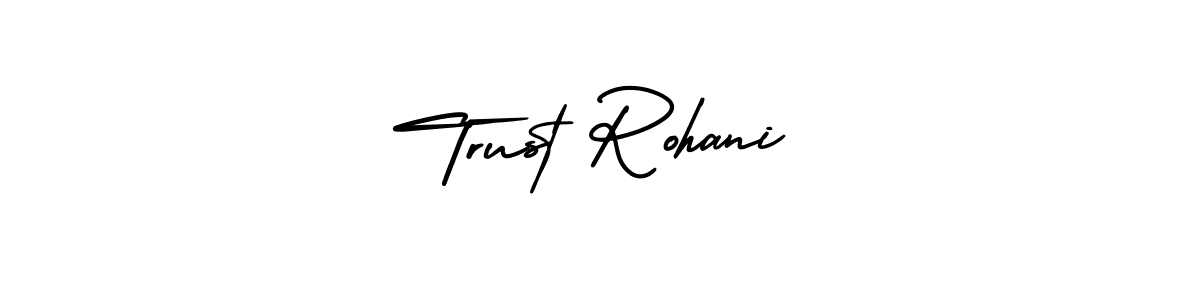 if you are searching for the best signature style for your name Trust Rohani. so please give up your signature search. here we have designed multiple signature styles  using AmerikaSignatureDemo-Regular. Trust Rohani signature style 3 images and pictures png