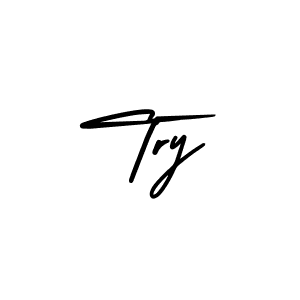 You can use this online signature creator to create a handwritten signature for the name Try. This is the best online autograph maker. Try signature style 3 images and pictures png