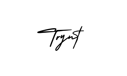 Also we have Trynt name is the best signature style. Create professional handwritten signature collection using AmerikaSignatureDemo-Regular autograph style. Trynt signature style 3 images and pictures png