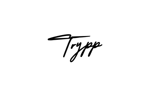 This is the best signature style for the Trypp name. Also you like these signature font (AmerikaSignatureDemo-Regular). Mix name signature. Trypp signature style 3 images and pictures png