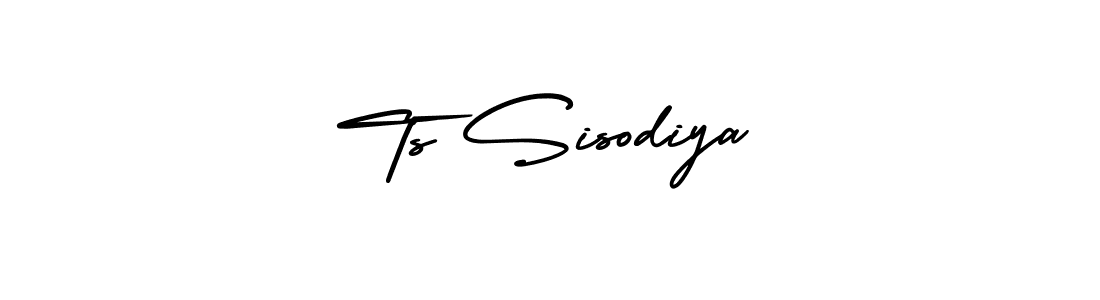 if you are searching for the best signature style for your name Ts Sisodiya. so please give up your signature search. here we have designed multiple signature styles  using AmerikaSignatureDemo-Regular. Ts Sisodiya signature style 3 images and pictures png