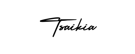 If you are searching for the best signature style for your name Tsaikia, here we have designed multiple signature styles using AmerikaSignatureDemo-Regular. Tsaikia signature style 3 images and pictures png
