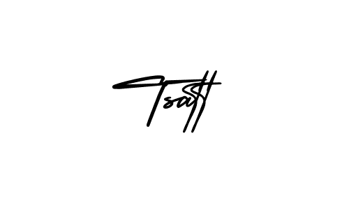 Use a signature maker to create a handwritten signature online. With this signature software, you can design (AmerikaSignatureDemo-Regular) your own signature for name Tsatt. Tsatt signature style 3 images and pictures png