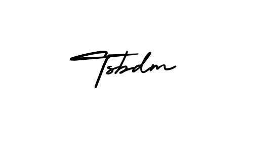 Make a beautiful signature design for name Tsbdm. Use this online signature maker to create a handwritten signature for free. Tsbdm signature style 3 images and pictures png