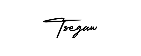 Designed for modern professionals: Tsegaw name signature crafted with AmerikaSignatureDemo-Regular script. Ready for digital PDF workflows. Tsegaw signature style 3 images and pictures png