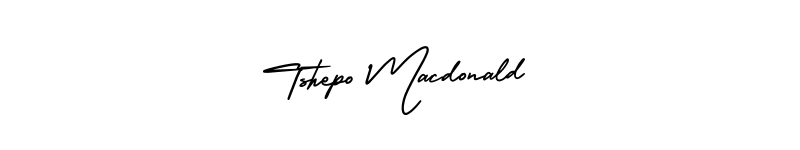 It looks lik you need a new signature style for name Tshepo Macdonald. Design unique handwritten (AmerikaSignatureDemo-Regular) signature with our free signature maker in just a few clicks. Tshepo Macdonald signature style 3 images and pictures png