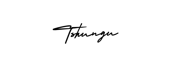 How to make Tshungu name signature. Use AmerikaSignatureDemo-Regular style for creating short signs online. This is the latest handwritten sign. Tshungu signature style 3 images and pictures png