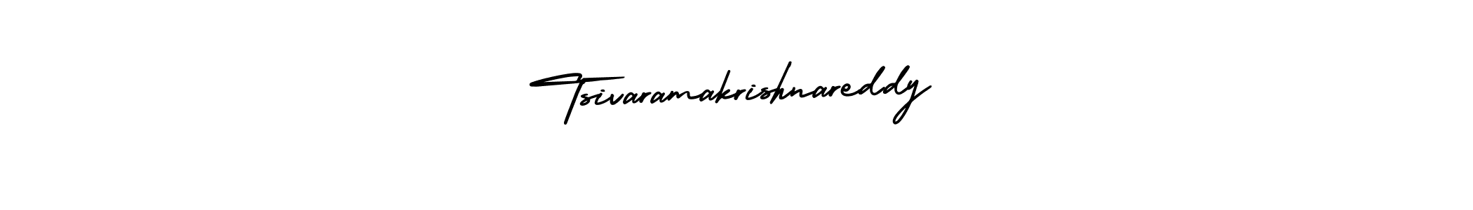 AmerikaSignatureDemo-Regular is a professional signature style that is perfect for those who want to add a touch of class to their signature. It is also a great choice for those who want to make their signature more unique. Get Tsivaramakrishnareddy name to fancy signature for free. Tsivaramakrishnareddy signature style 3 images and pictures png