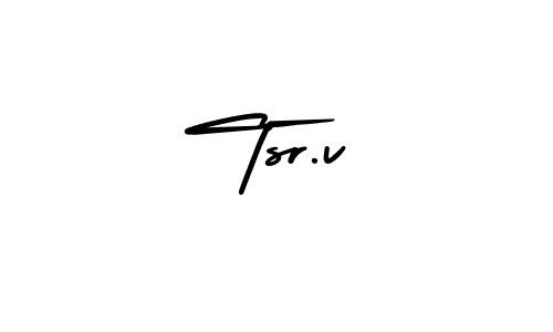 Make a beautiful signature design for name Tsr.v. Use this online signature maker to create a handwritten signature for free. Tsr.v signature style 3 images and pictures png