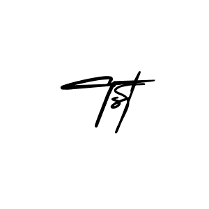 You can use this online signature creator to create a handwritten signature for the name Tst. This is the best online autograph maker. Tst signature style 3 images and pictures png