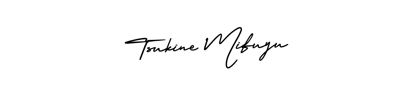 How to make Tsukine Mifuyu signature? AmerikaSignatureDemo-Regular is a professional autograph style. Create handwritten signature for Tsukine Mifuyu name. Tsukine Mifuyu signature style 3 images and pictures png