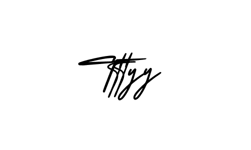 Design your own signature with our free online signature maker. With this signature software, you can create a handwritten (AmerikaSignatureDemo-Regular) signature for name Tttyy. Tttyy signature style 3 images and pictures png