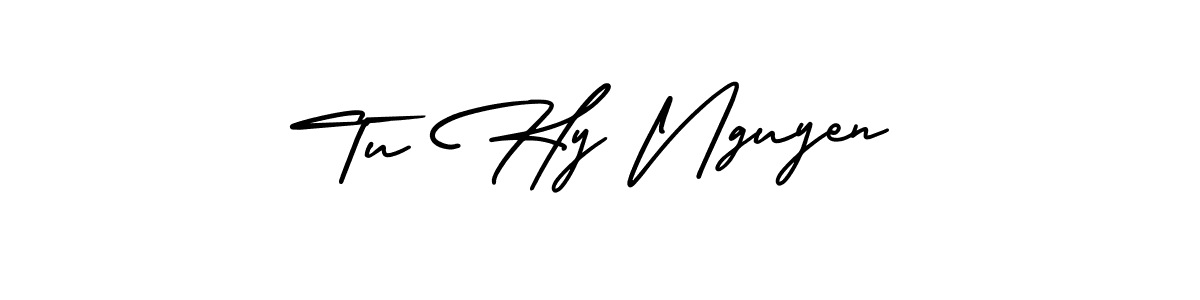 Also You can easily find your signature by using the search form. We will create Tu Hy Nguyen name handwritten signature images for you free of cost using AmerikaSignatureDemo-Regular sign style. Tu Hy Nguyen signature style 3 images and pictures png