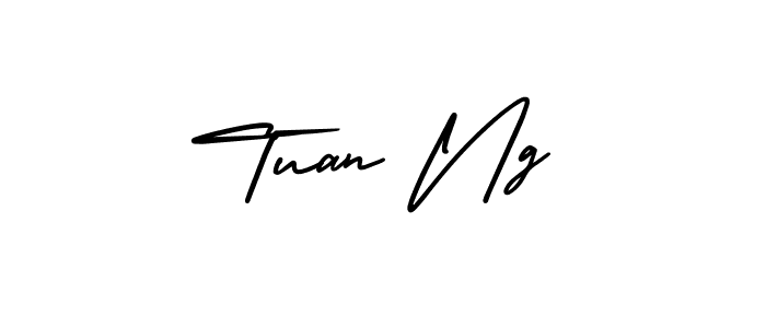 Similarly AmerikaSignatureDemo-Regular is the best handwritten signature design. Signature creator online .You can use it as an online autograph creator for name Tuan Ng. Tuan Ng signature style 3 images and pictures png