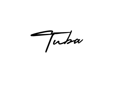 The best way (AmerikaSignatureDemo-Regular) to make a short signature is to pick only two or three words in your name. The name Tuba include a total of six letters. For converting this name. Tuba signature style 3 images and pictures png