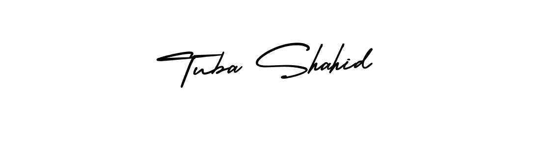 Check out images of Autograph of Tuba Shahid name. Actor Tuba Shahid Signature Style. AmerikaSignatureDemo-Regular is a professional sign style online. Tuba Shahid signature style 3 images and pictures png