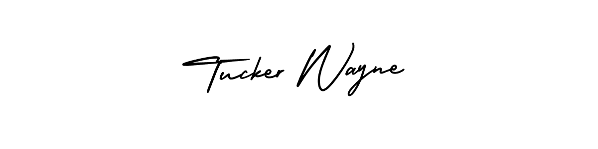 Also You can easily find your signature by using the search form. We will create Tucker Wayne name handwritten signature images for you free of cost using AmerikaSignatureDemo-Regular sign style. Tucker Wayne signature style 3 images and pictures png