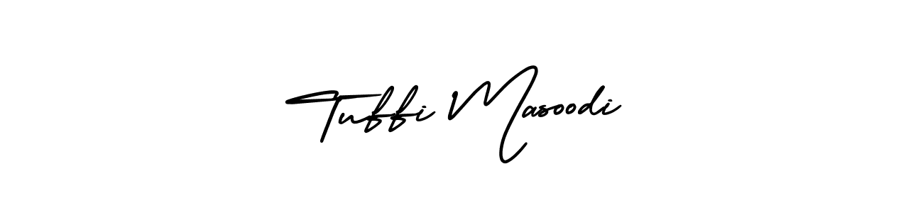 You can use this online signature creator to create a handwritten signature for the name Tuffi Masoodi. This is the best online autograph maker. Tuffi Masoodi signature style 3 images and pictures png