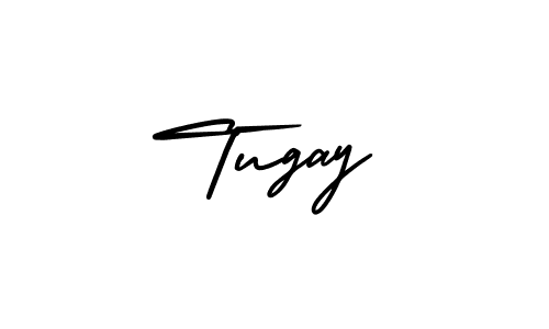 Make a beautiful signature design for name Tugay. With this signature (AmerikaSignatureDemo-Regular) style, you can create a handwritten signature for free. Tugay signature style 3 images and pictures png