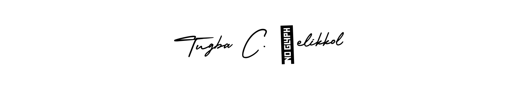 How to make Tugba C. Çelikkol signature? AmerikaSignatureDemo-Regular is a professional autograph style. Create handwritten signature for Tugba C. Çelikkol name. Tugba C. Çelikkol signature style 3 images and pictures png