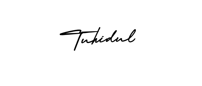 Also we have Tuhidul name is the best signature style. Create professional handwritten signature collection using AmerikaSignatureDemo-Regular autograph style. Tuhidul signature style 3 images and pictures png