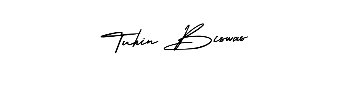 It looks lik you need a new signature style for name Tuhin Biswas. Design unique handwritten (AmerikaSignatureDemo-Regular) signature with our free signature maker in just a few clicks. Tuhin Biswas signature style 3 images and pictures png