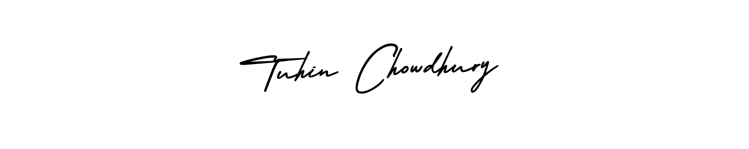 Best and Professional Signature Style for Tuhin Chowdhury. AmerikaSignatureDemo-Regular Best Signature Style Collection. Tuhin Chowdhury signature style 3 images and pictures png