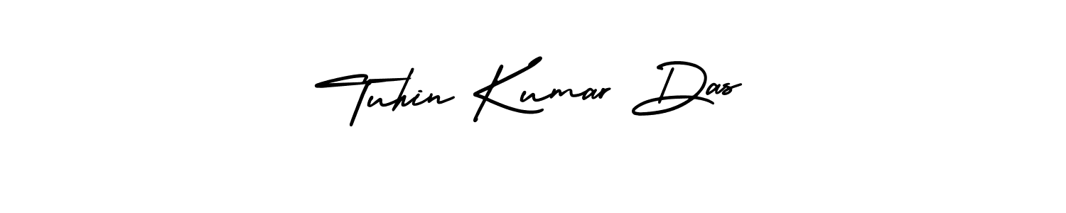 Create a beautiful signature design for name Tuhin Kumar Das. With this signature (AmerikaSignatureDemo-Regular) fonts, you can make a handwritten signature for free. Tuhin Kumar Das signature style 3 images and pictures png
