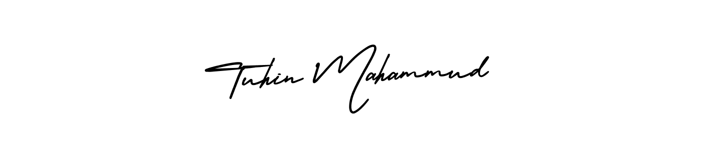 Similarly AmerikaSignatureDemo-Regular is the best handwritten signature design. Signature creator online .You can use it as an online autograph creator for name Tuhin Mahammud. Tuhin Mahammud signature style 3 images and pictures png